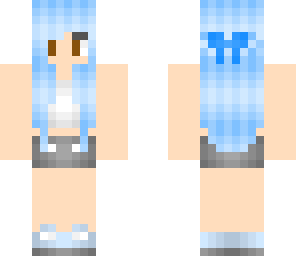 blue hair