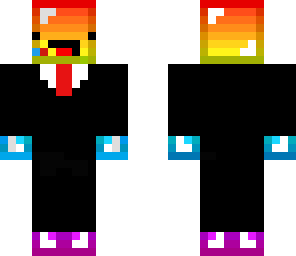derpy rainbow tux