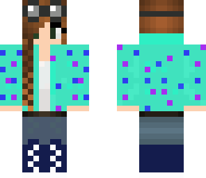 girl with goggles