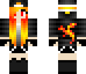 flame girl