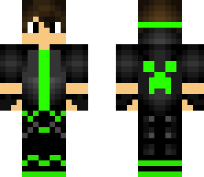 cool green swag boy