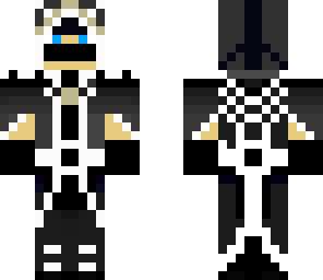 black and white assasin