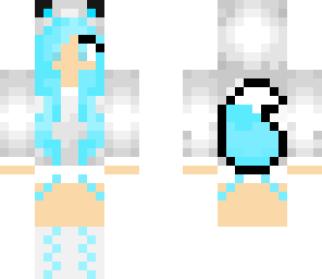 blue wolf girl