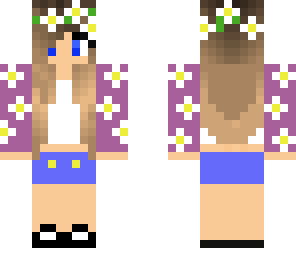 flower crown girl