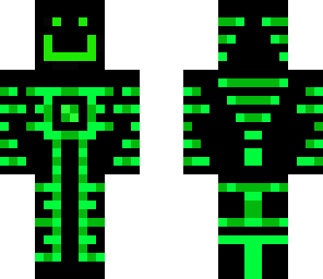 happy smileand robot creeper
