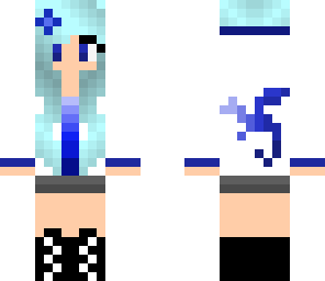 blue dragon girl
