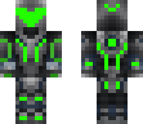 green cyborg