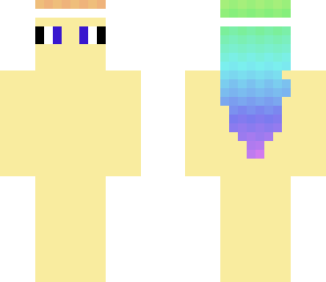 fixed rainbow hair base