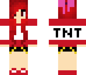 red tnt girl