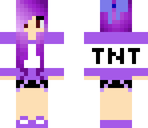 purple tnt girl