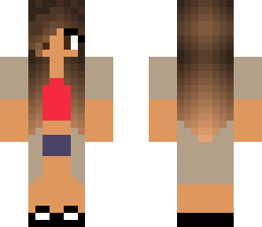 tanned beach girl