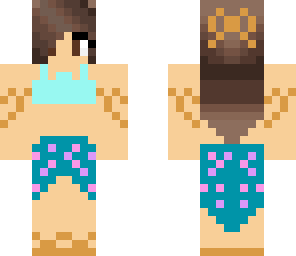 summer brown hair girl with bow