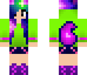 sparkle wolf girl