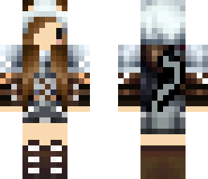 edited chibi assasin cat girl