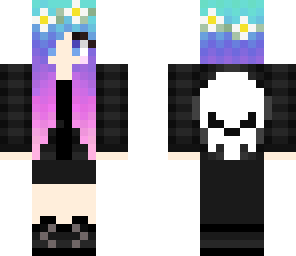 hippy goth girl