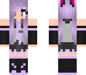purple hatsune miku