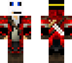 red killer assasin with mask 1
