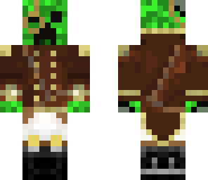 cyborg creeper steampunk