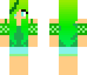 green girl