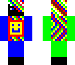 black rainbow guy