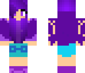 purple girl 