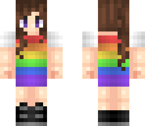nyan rainbow girl