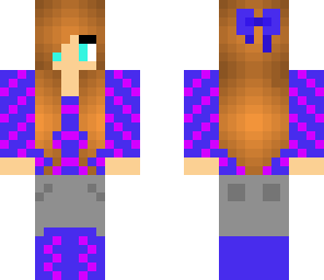 cool purpley girl
