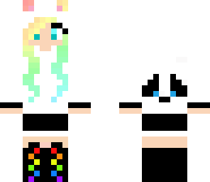 rainbow panda for cpixelgamingskinz