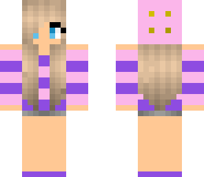 girl hat pink purple