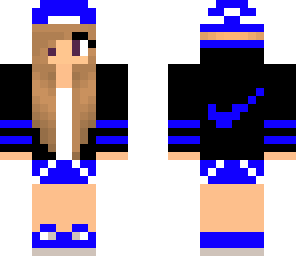 nike girl blue