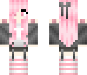 pink haired girl