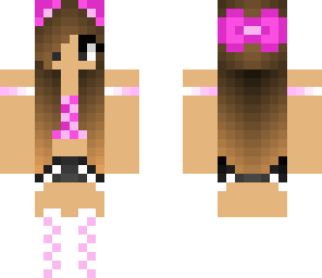 cute pink girl