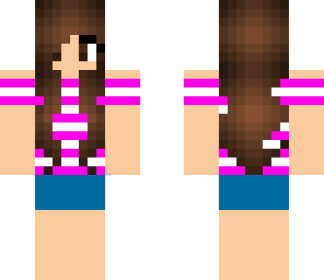 striped shirt girl