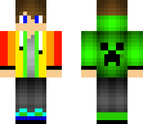epic rainbow man