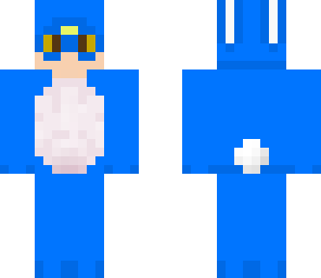 blue bunny boy