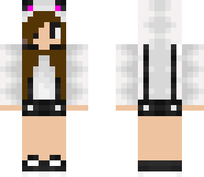 cute panda geek girl