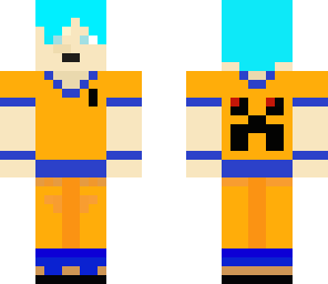 goku pelo azul