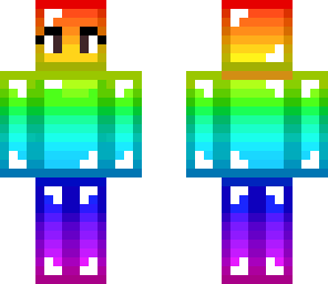 rainbow girl