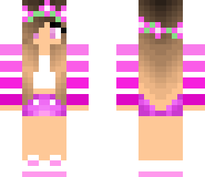 pink summer girl