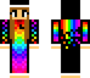 rainbow onesie girl