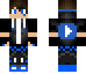 blue youtuber