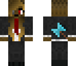 bacca girl with axe