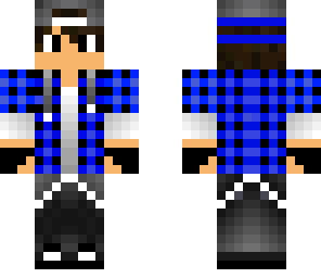 cool blue plad guy