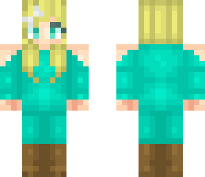 teal dress