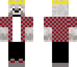 king wolf plaid shirt