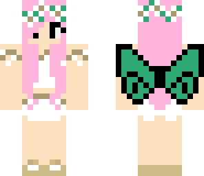 pink haired fairy