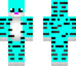 light blue tiger