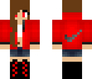 cute red girl