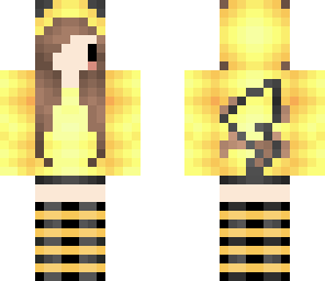 edited pikachu girl chibi