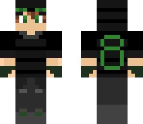 brown haired enderman